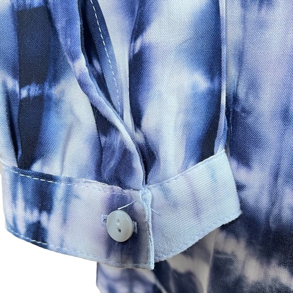 Karen Kane Women’s Lightweight Long Sleeve Tie Dye Tunic Size Small - Picture 5 of 12